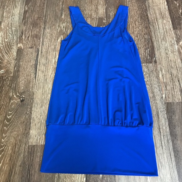 Fleurish bright cobalt blue dress - Picture 3 of 4